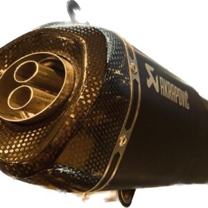 AKRAPOVIC SLIP-ON LINE VESPA GTS 300 BLACK DD