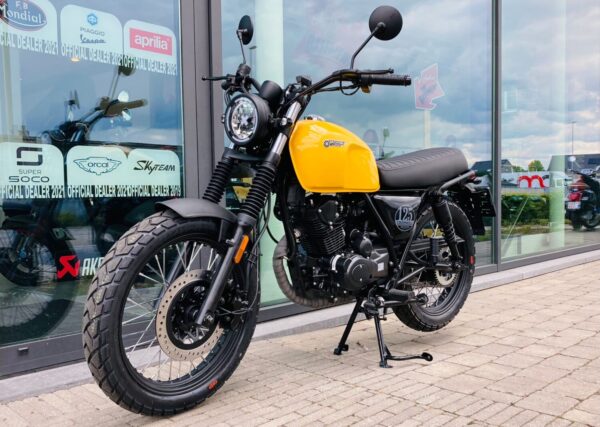 Brixton Crommwell 125 Submarine Yellow - Afbeelding 6