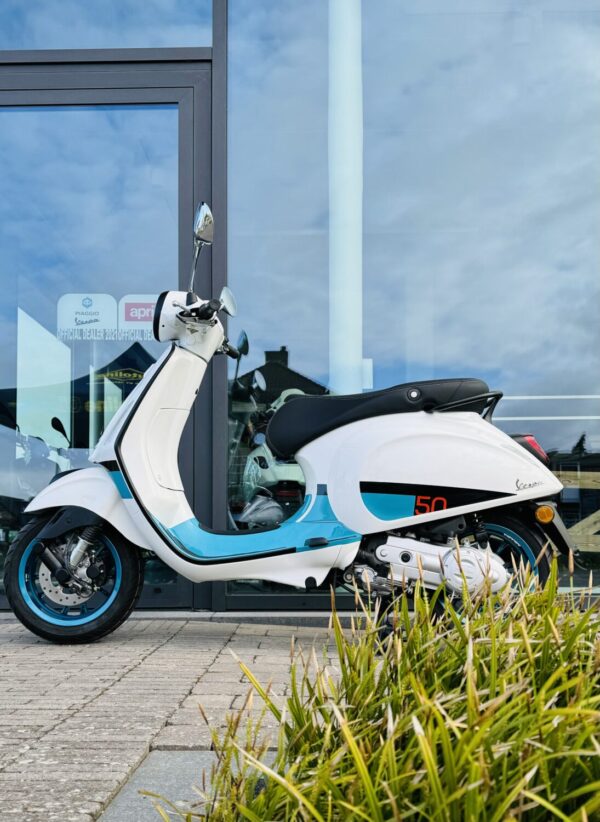 Vespa Primavera 45 Color Vibe Bianco B04 - Afbeelding 6