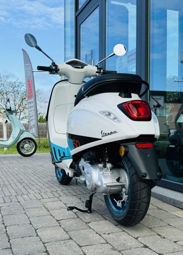 Vespa Primavera 45 Color Vibe Bianco B04 - Afbeelding 7