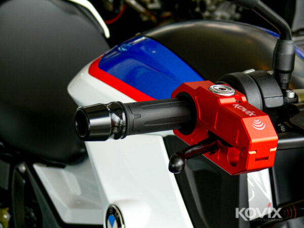 Motorslot Kovix Alarm Grip Lock Red - Afbeelding 3