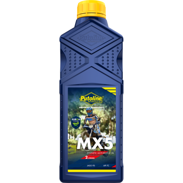 Putoline MX5 1L - 2takt olie