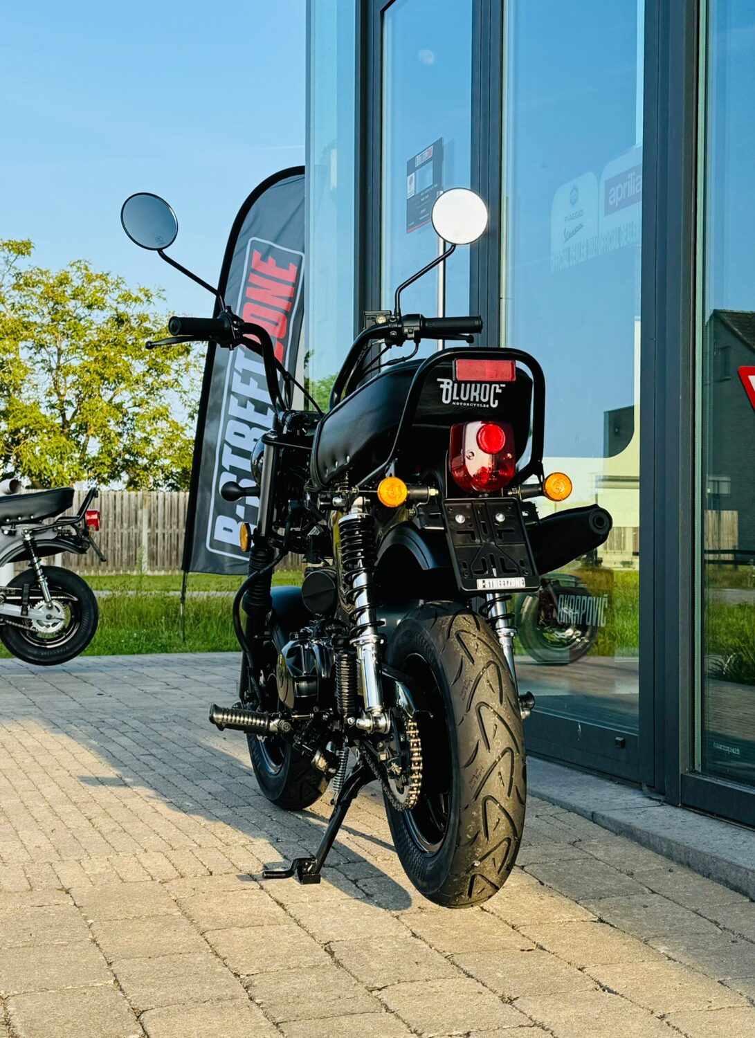 Bluroc Heritage Black Glossy 25km/u - Afbeelding 2