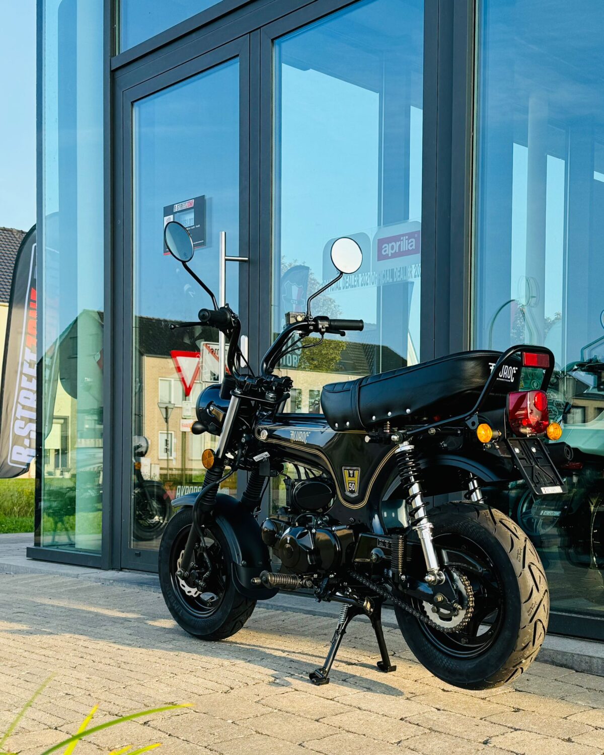 Bluroc Heritage Black Glossy 25km/u - Afbeelding 3