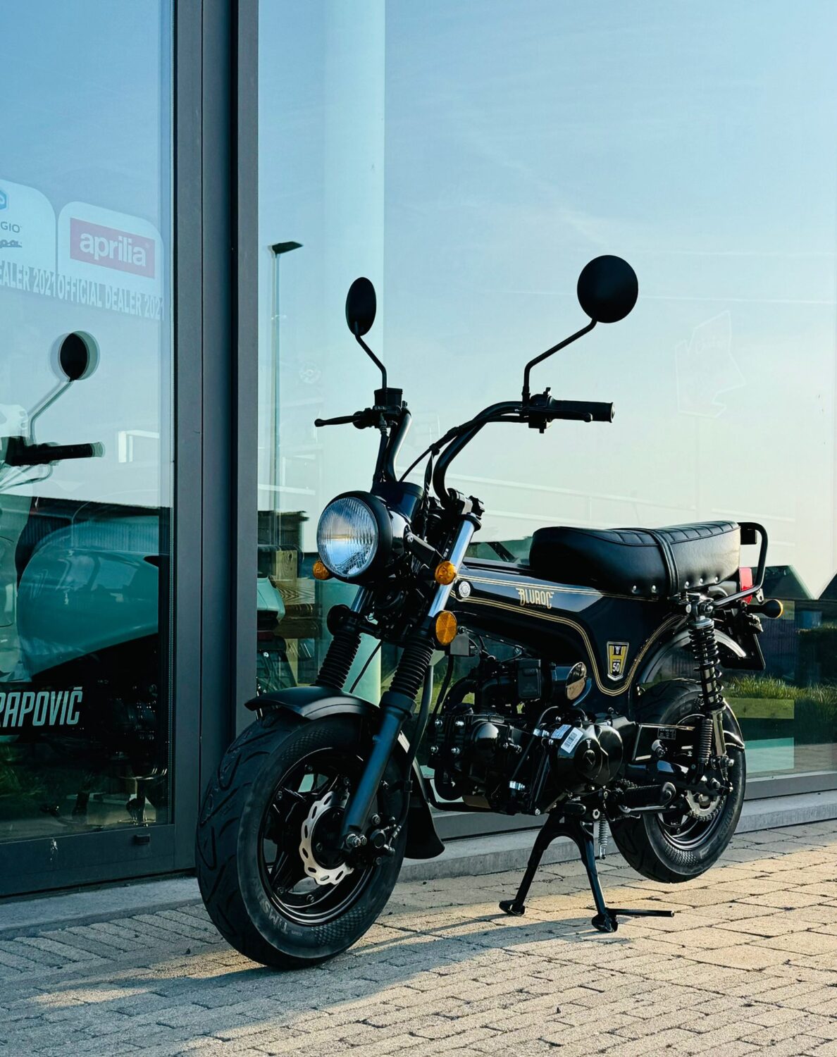 Bluroc Heritage Black Glossy 25km/u - Afbeelding 6